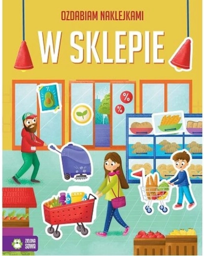 Díszítek matricákkal – A boltban
