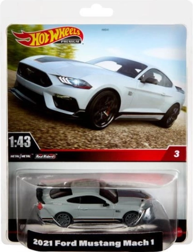 Hot Wheels Ford Mustang 1:43 prémium modell