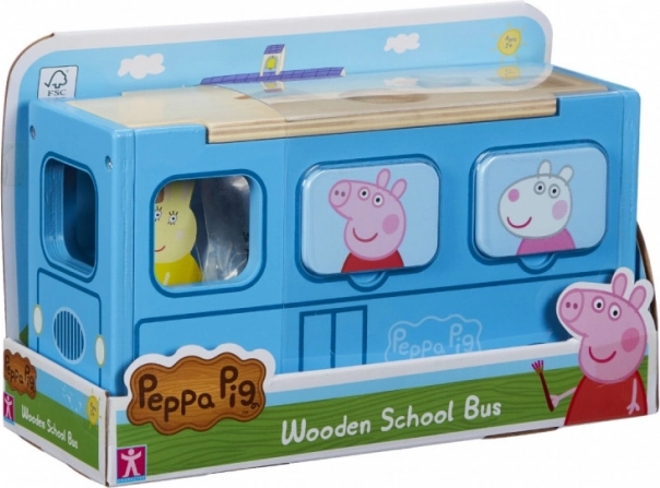 Fa formabedobó iskolabusz PEPPA MALAC