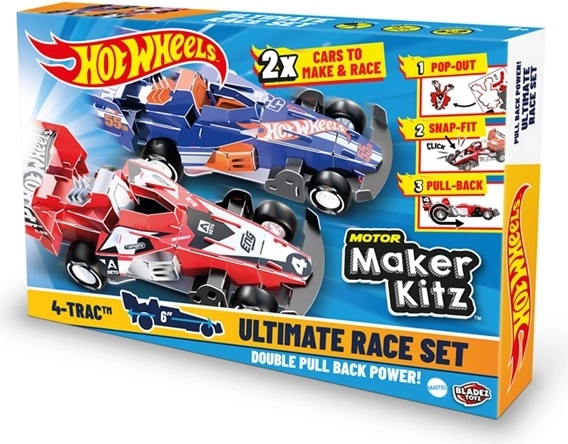 HW Bladez Maker Kitz Make Race készlet 2 kisautóval - 1 db