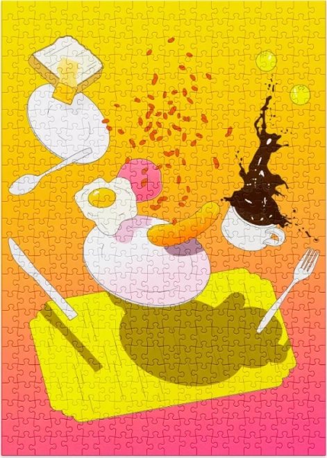 CLOUDBERRIES Breakfast puzzle, 500 darabos