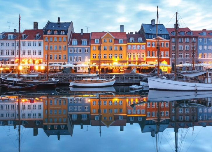 Puzzle Nyhavn naplemente 500 darab BLUEBIRD