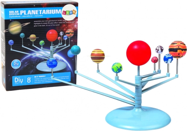 Kreatív planetárium – a Naprendszer összeállítható és kifesthető modellje