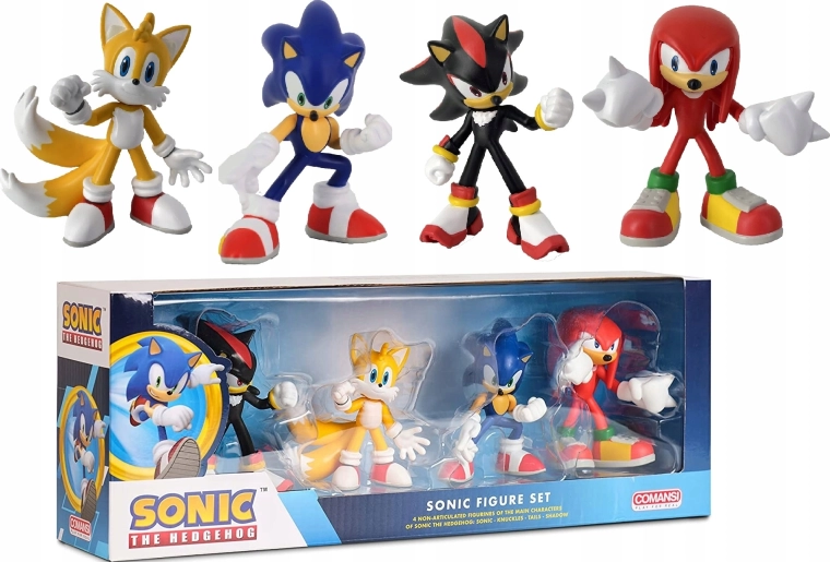 SONIC figurakészlet ajándékcsomag – 4 db