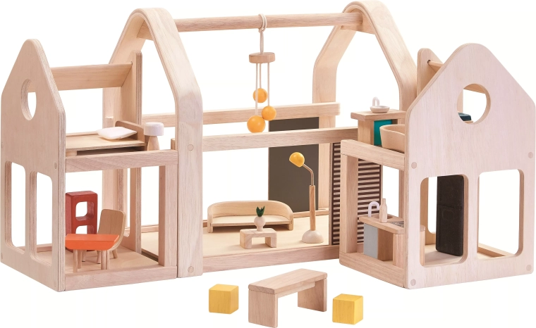 PlanToys hordozható babaház