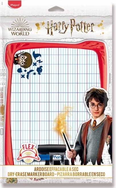 Törölhető, kétoldalas A4-es HARRY POTTER tábla filccel