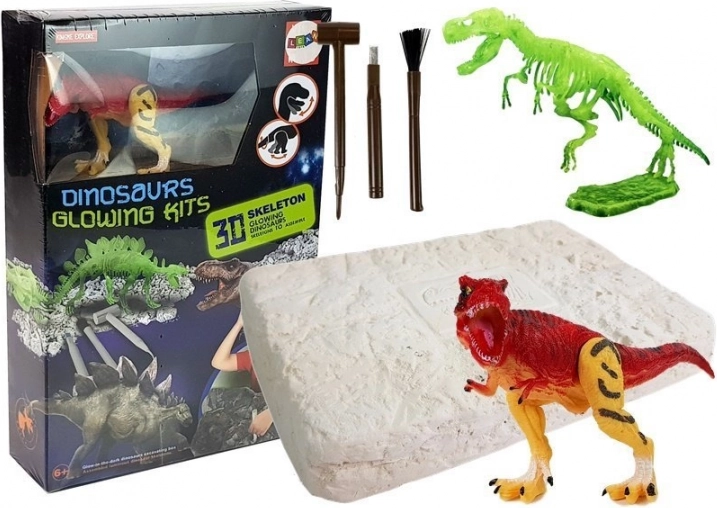Archeológiai készlet dínó csontváz feltárás T-Rex