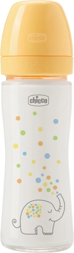 Chicco Perfect Easy üveg cumisüveg 240 ml lassú folyással 0h+
