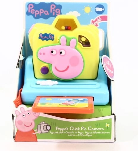 Peppa Pig gyerek fényképezőgép fénnyel és hangokkal