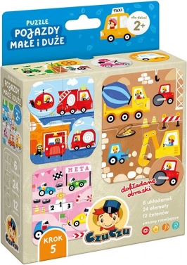 Járműves puzzle kicsiknek és nagyoknak – játék és kirakó egyben