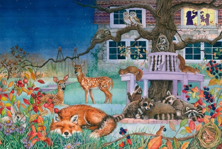 Puzzle Éjszakai látogatás 100 darab SCHMIDT