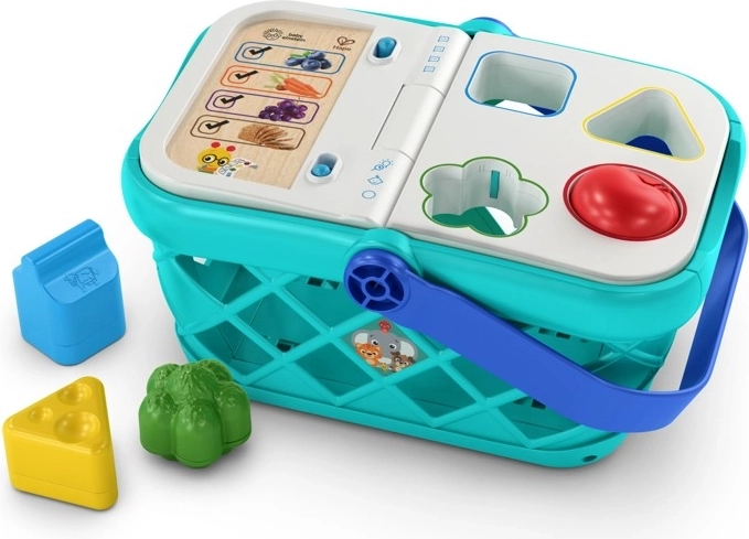 Baby Einstein Magic Touch bevásárlókosár és formaválogató
