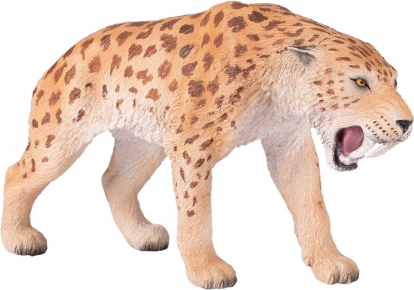 Realista kardfogú tigris figura
