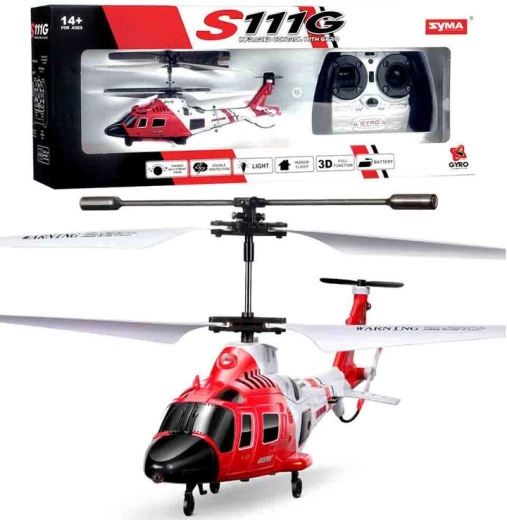 Syma S111G RC helikopter giroszkóppal