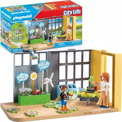 Playmobil iskola: környezeti nevelés – 52 darabos készlet