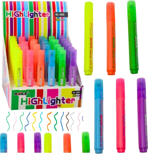 Neon szövegkiemelő iskolába és irodába