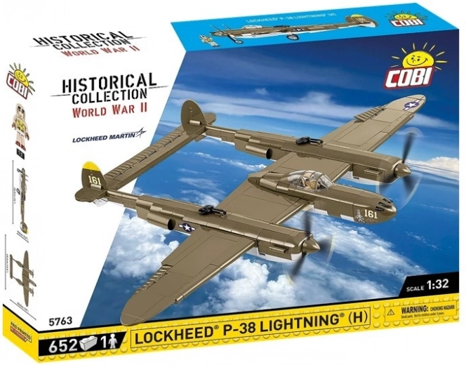 Építőkészlet Lockheed P-38H Lightning
