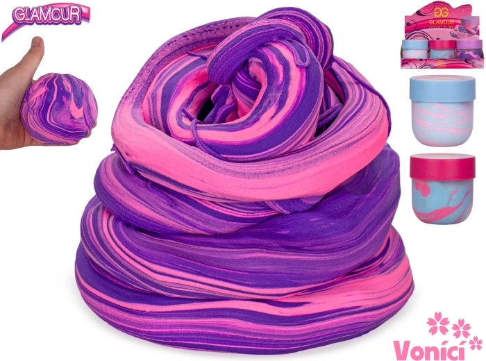 Glamour vajas állagú modellező massza 500 ml, 3 szín (multipack 6 db)