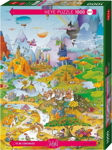 Puzzle 1000 db - Idill - Tó
