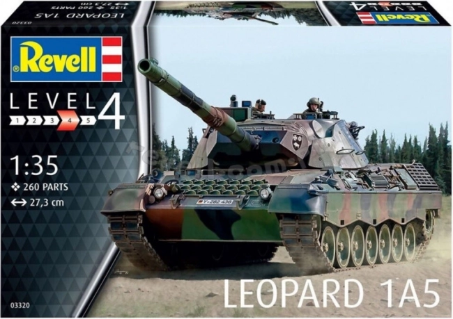 Műanyag modell Leopard 1A5