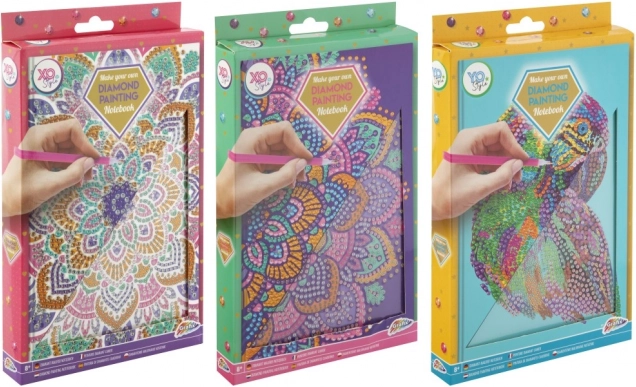 Grafix gyémántfestés – A5-ös mandala jegyzetfüzet