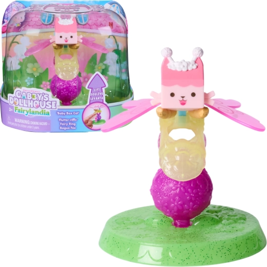 Spin Master Gabby’s Dollhouse Fairylandia gyűrű Baby Box Cat figurával
