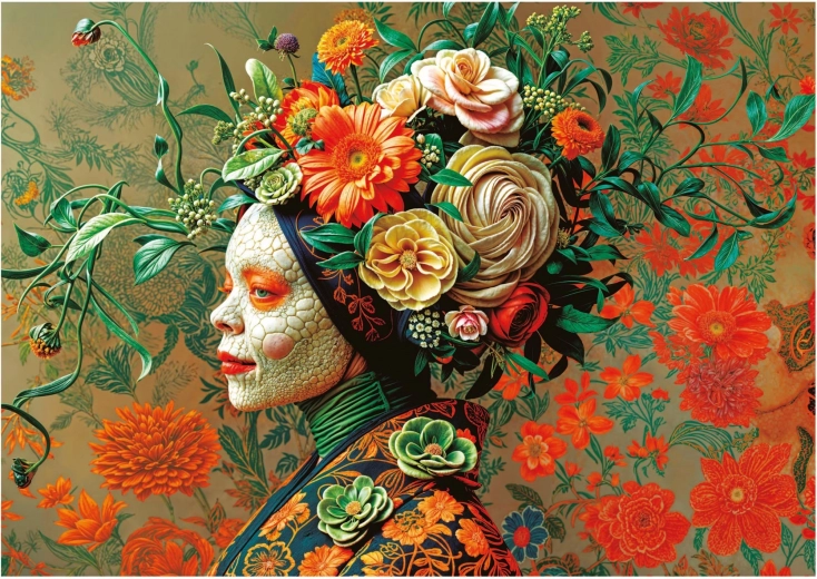 Gyíkok Királynője Puzzle 1000 darab