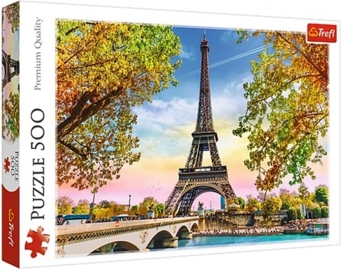 Trefl 500 darabos romantikus Párizs puzzle