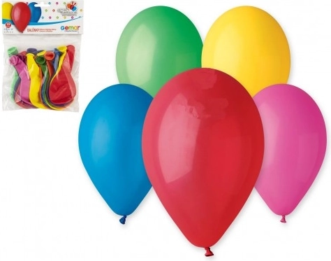 Pastell színű felfújható lufik készlete, 26 cm (15 db)