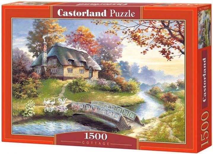 Puzzle Tanyaház 1500 darab CASTORLAND