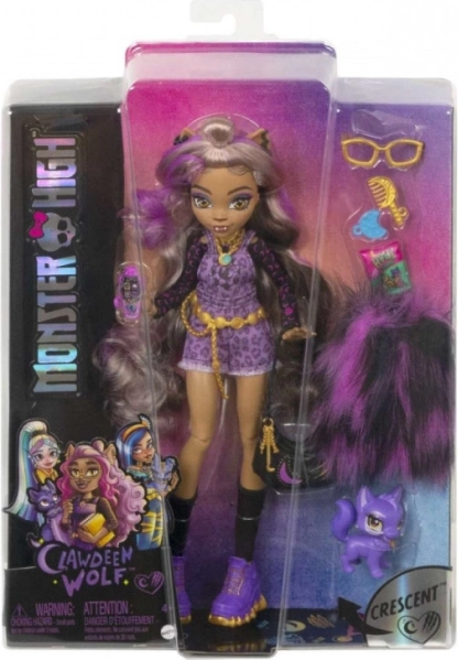 Szörnyen divatos Clawdeen baba
