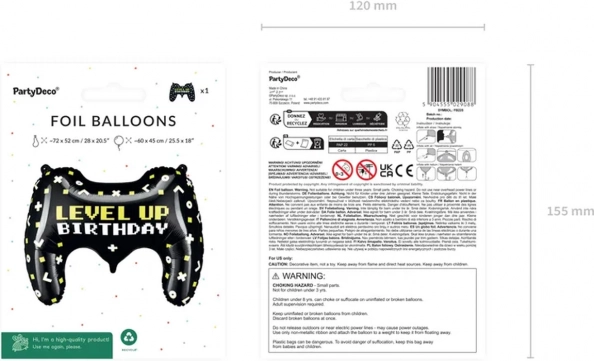 Egyszerű felfújás levegővel vagy héliummal