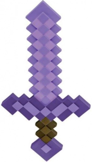 elvarázsolt Minecraft kard műanyagból 52 cm