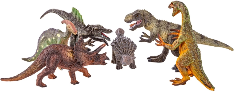 6 dinoszaurusz az azonnali játékhoz