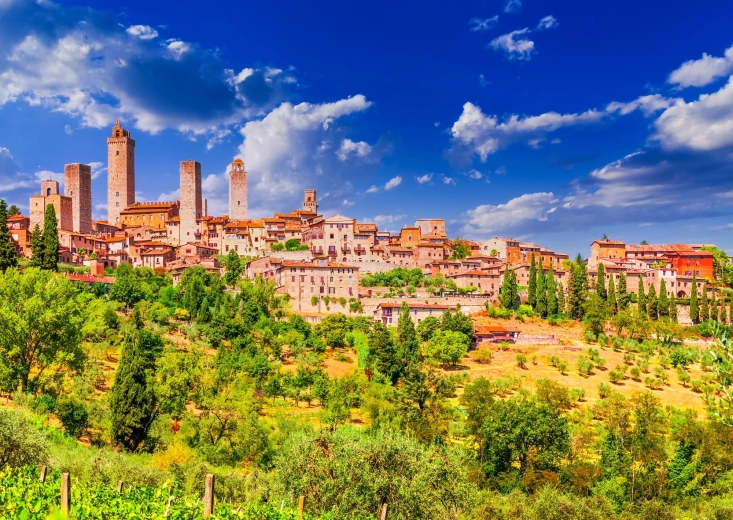 Enjoy puzzle San Gimignano, Olaszország 1000 darabos