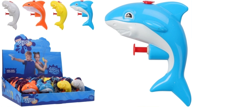 Vízpisztoly tengeri állatmotívumokkal 12 × 6 × 4 cm