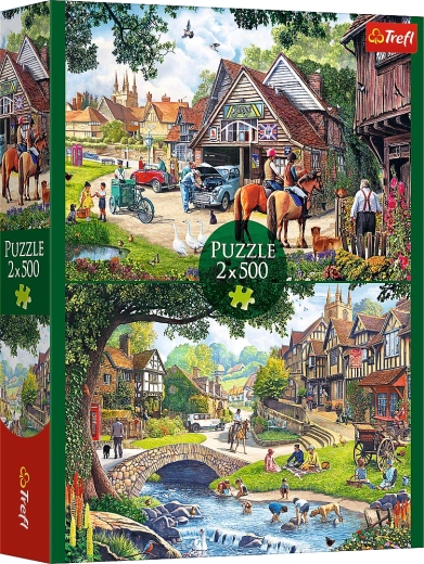 Puzzle 2x500 Idilli élet