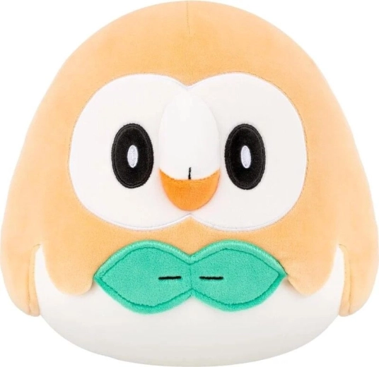 Squishmallows Pokémon Rowlet plüsspárna 25 cm
