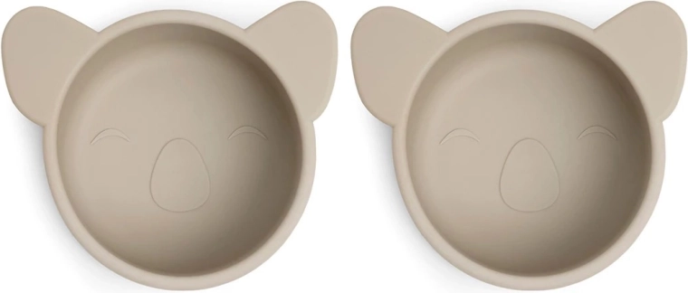 NUUROO szilikon snacktálka koala rosa, 2 db