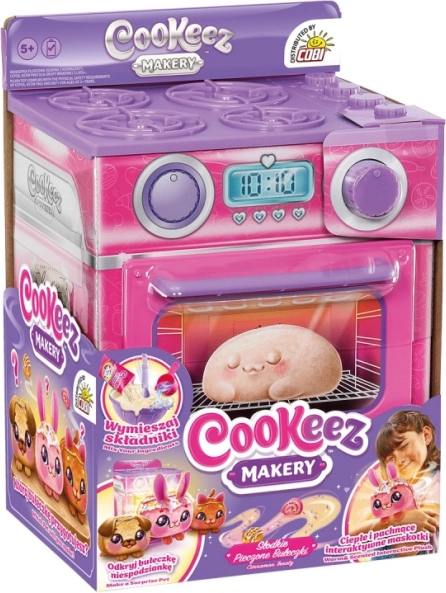 Cookeez Makery sütőkészlet sütővel (fahéj/rózsaszín) - 1 db