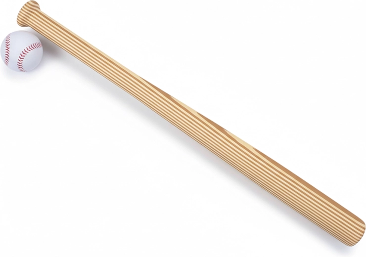 Baseballütő labdával, 59,5 cm – 1 darab