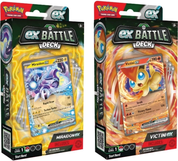 Pokémon TCG Battle Deck – előre összeállított 60 lapos pakli