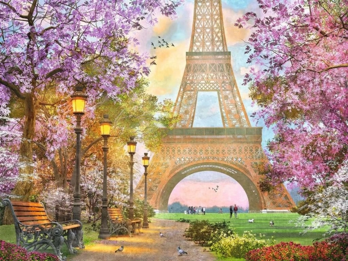 1500 darabos puzzle – Párizsi románc