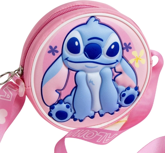 Disney Stitch 3D keresztpántos táska - 1 db