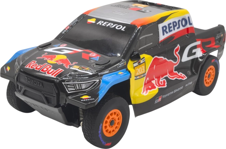 RC autó Toyota Gazoo Racing Hilux Evo Dakar 1:24