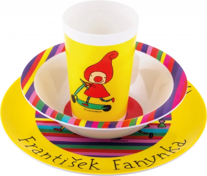 Varázsóvoda gyerek étkészlet