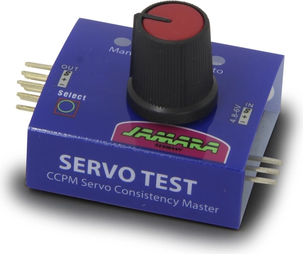 JAMARA mini CCPM szervoteszter