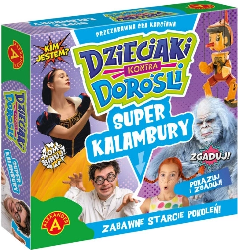 Szuper activity: Gyerekek vs. felnőttek – családi partyjáték