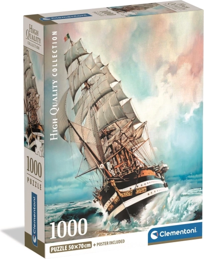 Clementoni puzzle 1000 darabos Amerigo Vespucci