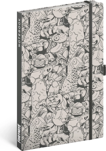 Notique vonalas jegyzetfüzet Fortnite – Legends 13 × 21 cm